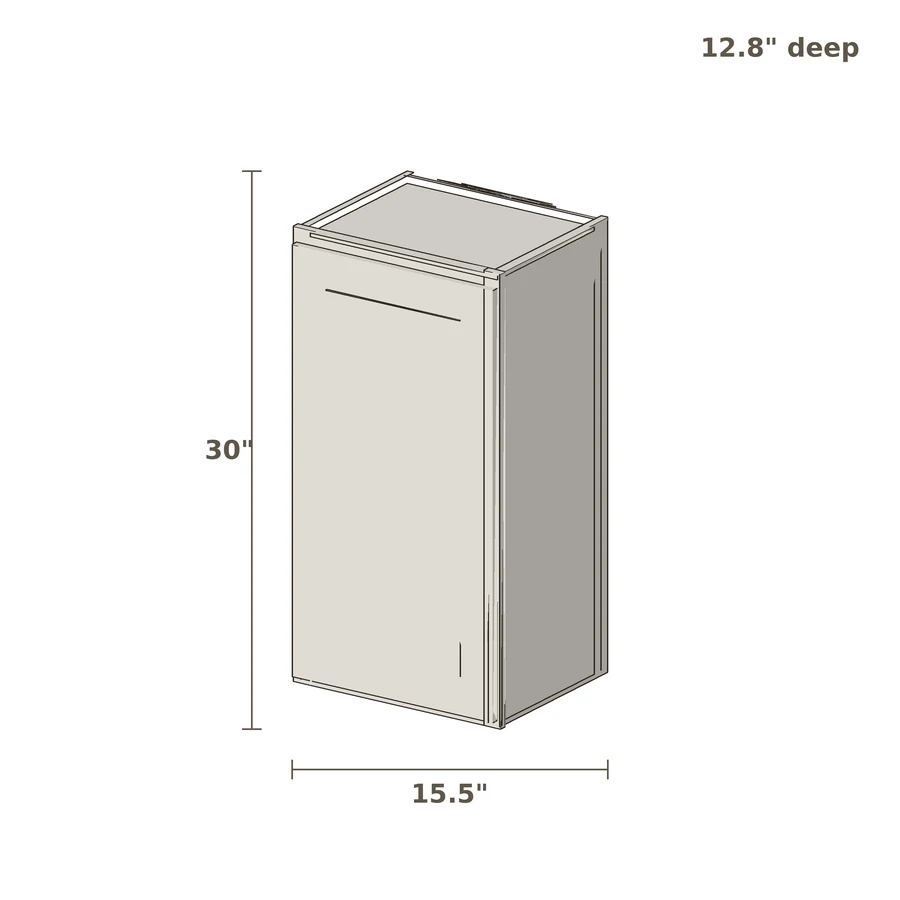Wall Cabinet in stock at Cascade Cabinets in Fort Wayne