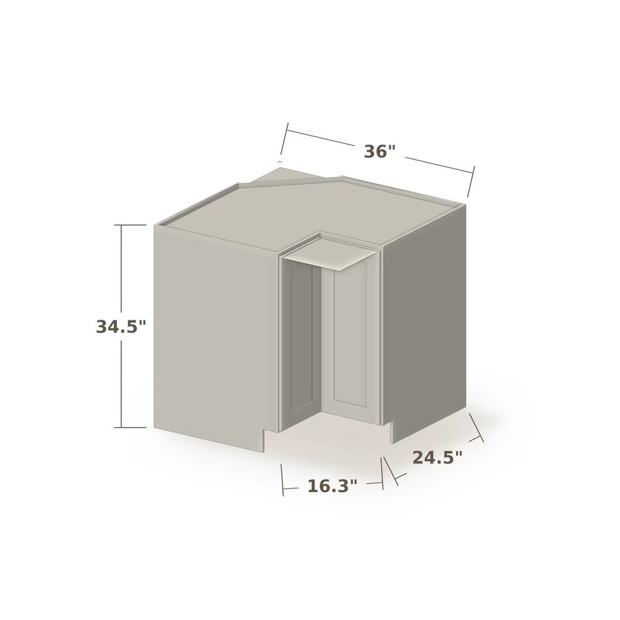 Lazy Susan from Cascade Cabinets in Fort Wayne, Indiana