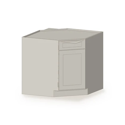 Diagonal Sink Base in stock at Cascade Cabinets in Fort Wayne