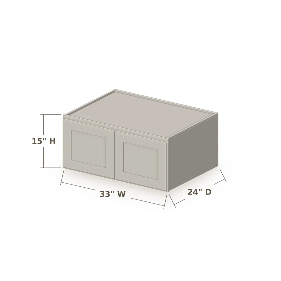 Fridge Cabinet from Cascade Cabinets in Fort Wayne, Indiana